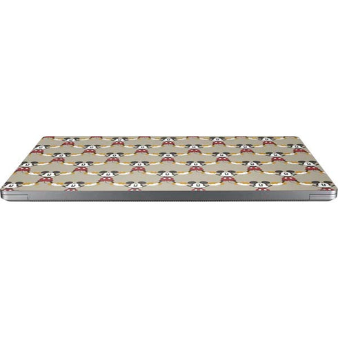 Disney Mickey Mouse Pattern Formation Universal Laptop 12in (9.8 x 6.8in) Skin